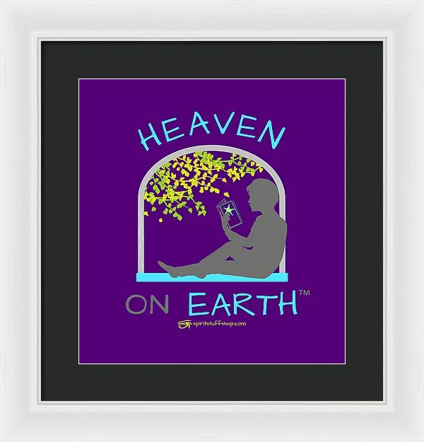Reading Heaven On Earth - Framed Print