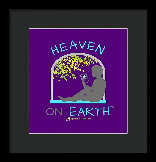 Reading Heaven On Earth - Framed Print
