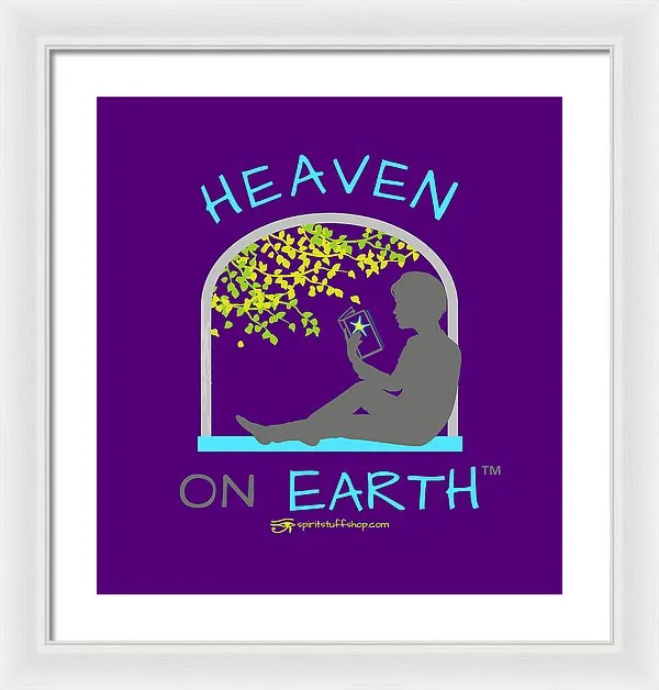 Reading Heaven On Earth - Framed Print