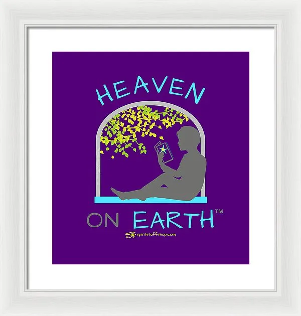 Reading Heaven On Earth - Framed Print