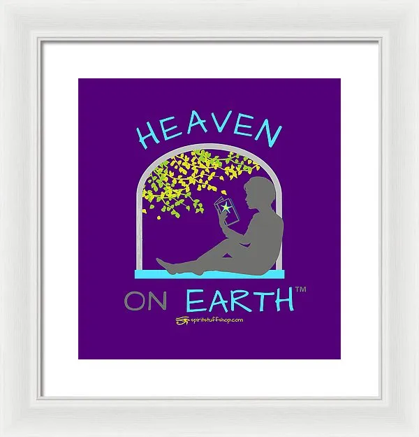 Reading Heaven On Earth - Framed Print