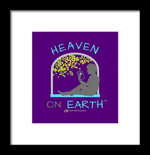 Reading Heaven On Earth - Framed Print