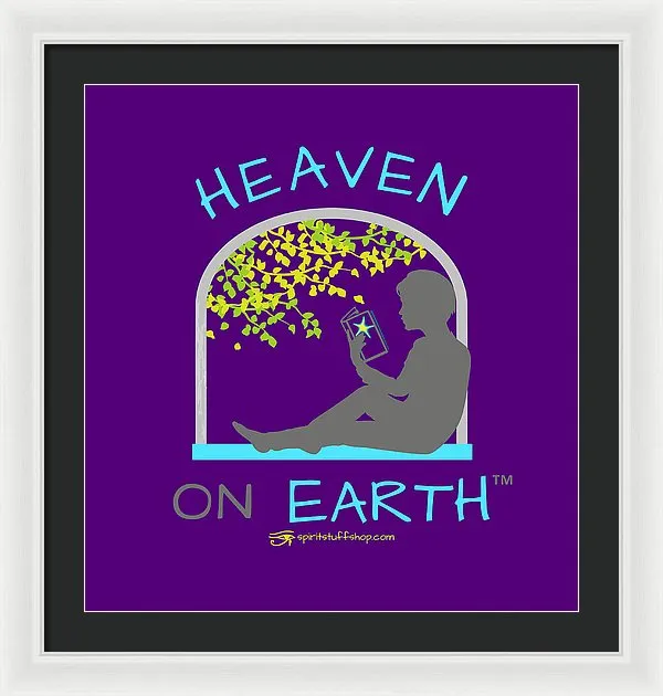 Reading Heaven On Earth - Framed Print
