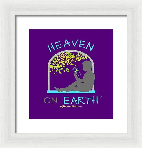 Reading Heaven On Earth - Framed Print