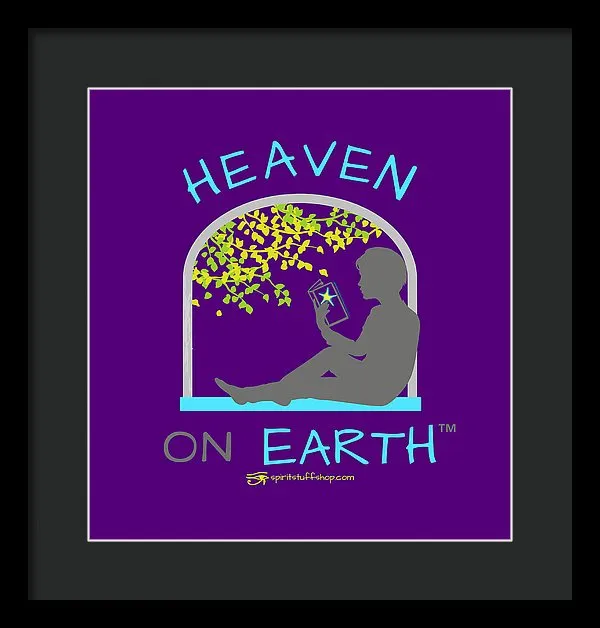 Reading Heaven On Earth - Framed Print