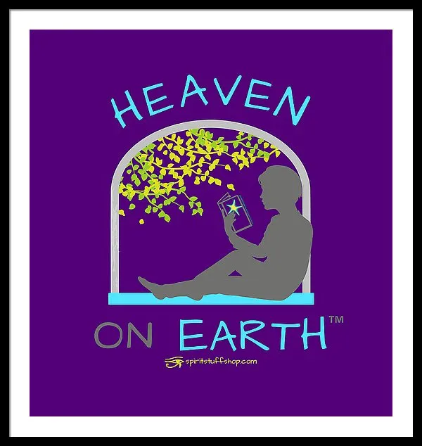 Reading Heaven On Earth - Framed Print
