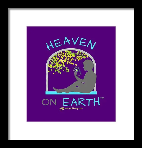 Reading Heaven On Earth - Framed Print
