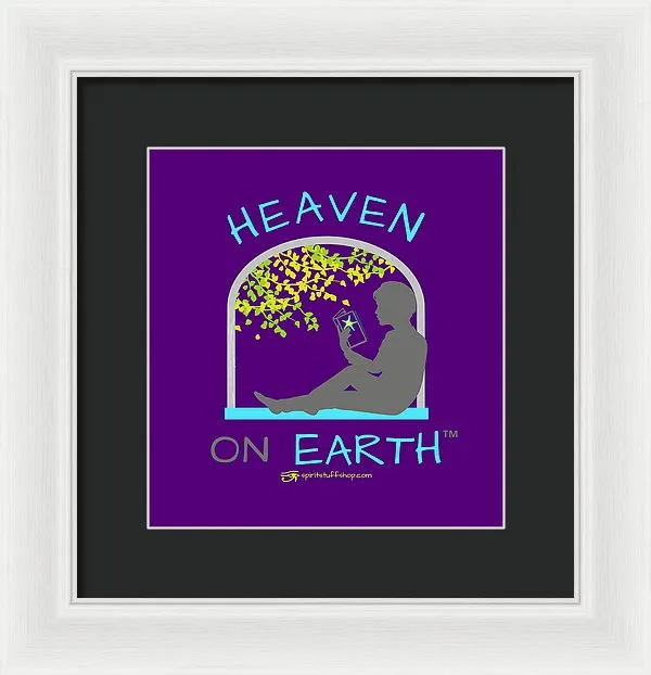 Reading Heaven On Earth - Framed Print
