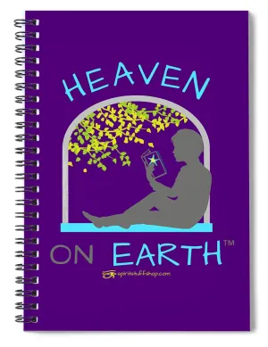 Reading Heaven On Earth - Spiral Notebook