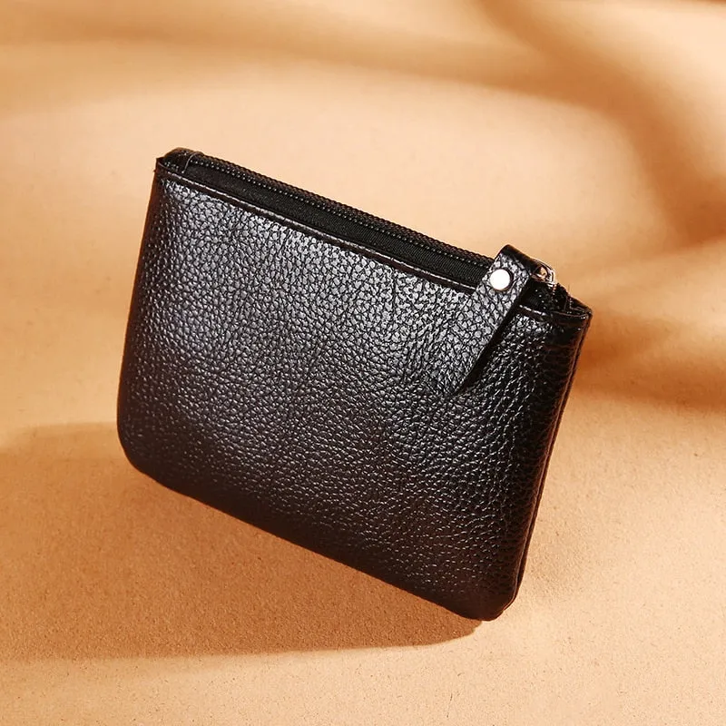 Realaiot 1PC Women Small Coin Purse Bag Wallet Zipper Girl Money Bags Change Purses Children Mini Wallets Leather Key Holder Clutch Pouch