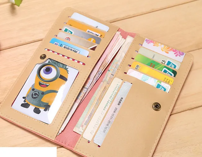 Realaiot Women's Wallet Minimalist Thin Pu Leather Letter Fashion Wallet Female Multi-card Clutch Practical Coin Purse Card Bag Money