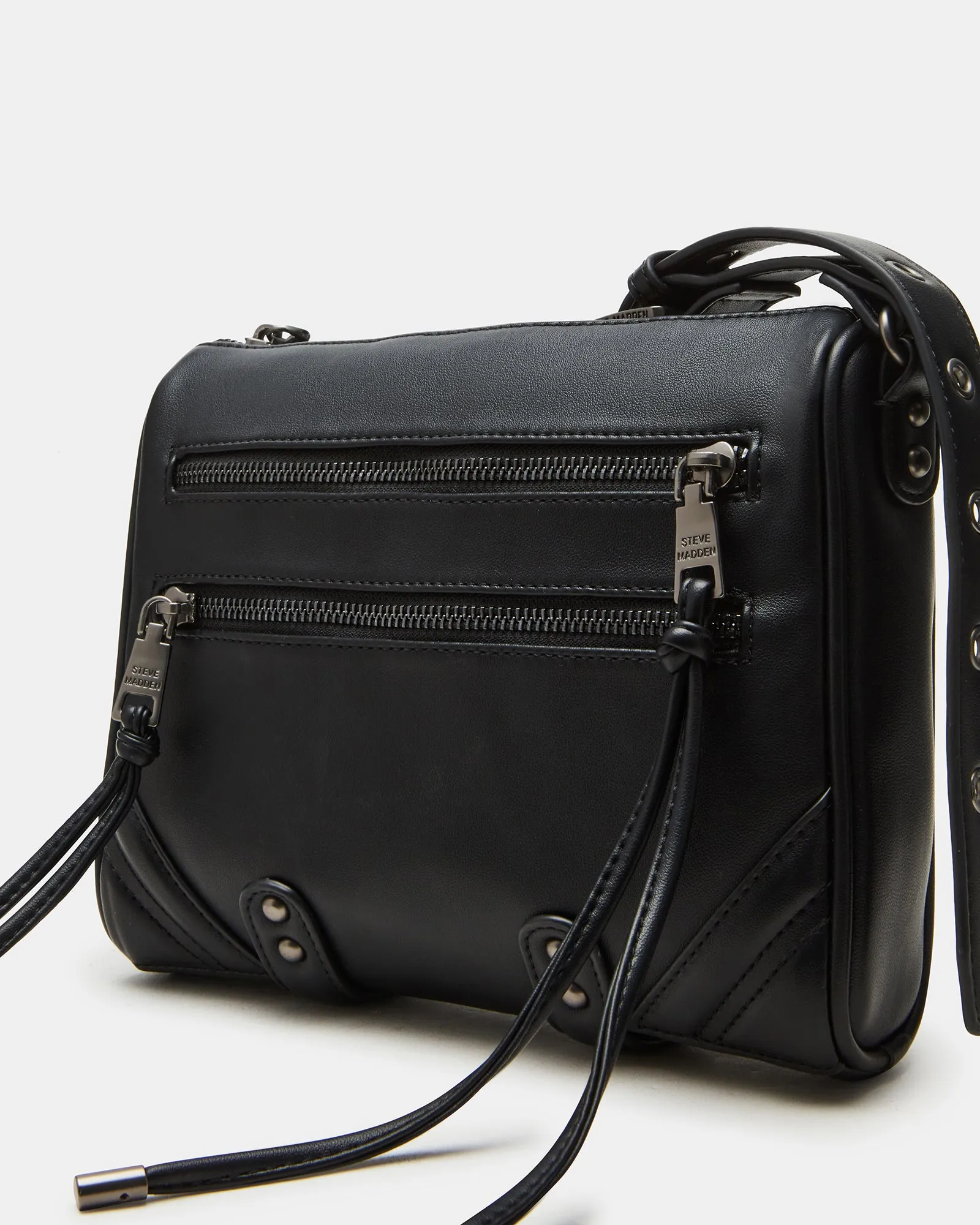 RIGBY BAG BLACK DISTRESSED