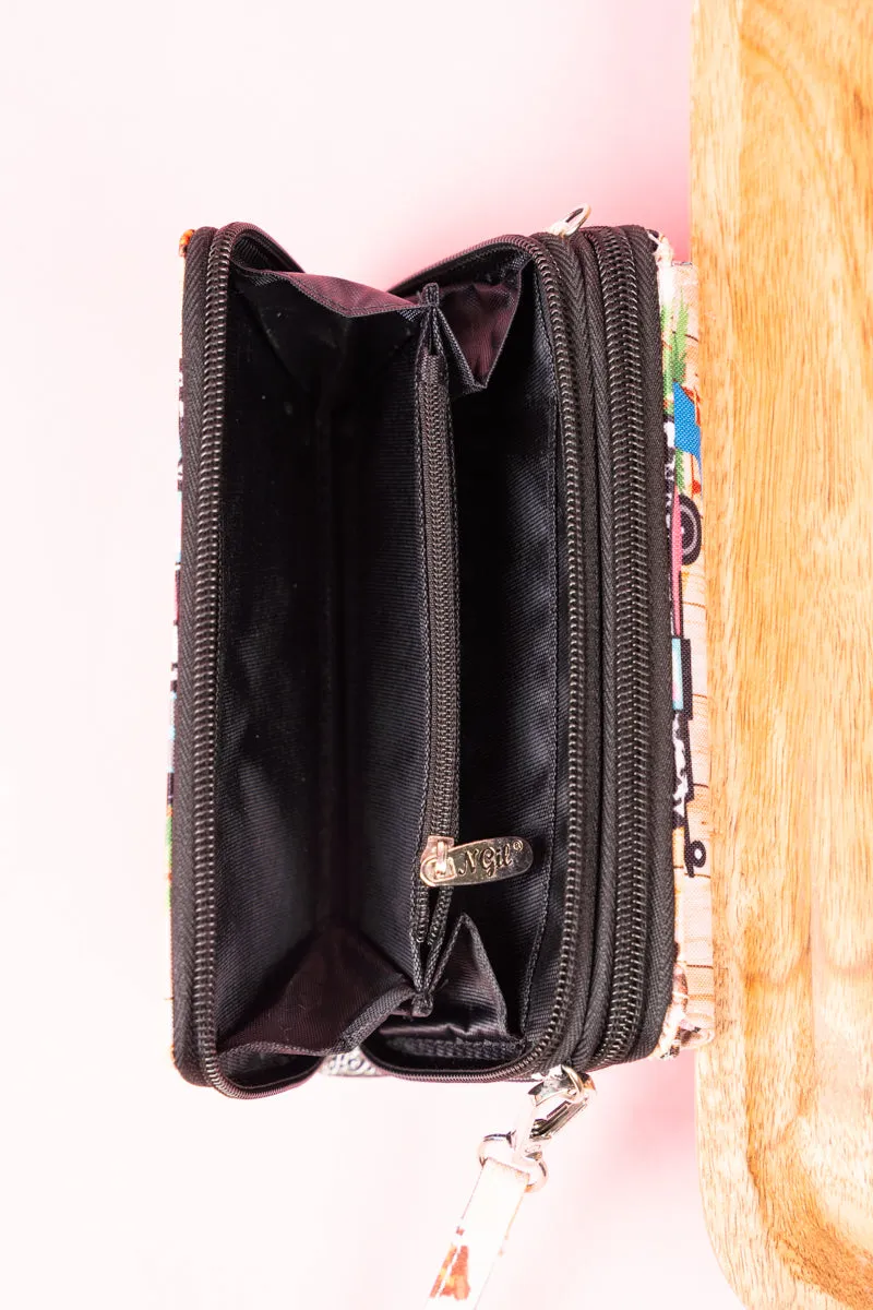 RV There Yet? Crossbody Organizer Clutch