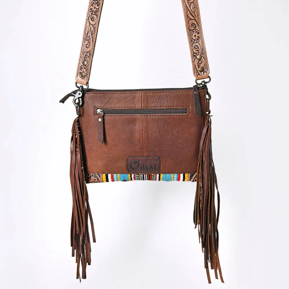Saddle Blanket Tooled Bag