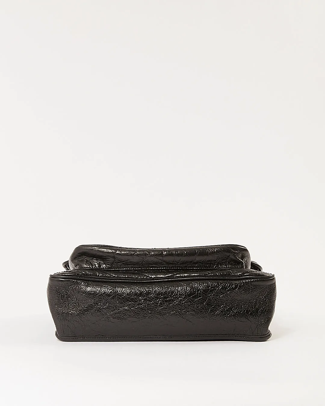 Saint Laurent Black Large Monogram Niki Matelassé Shoulder Bag