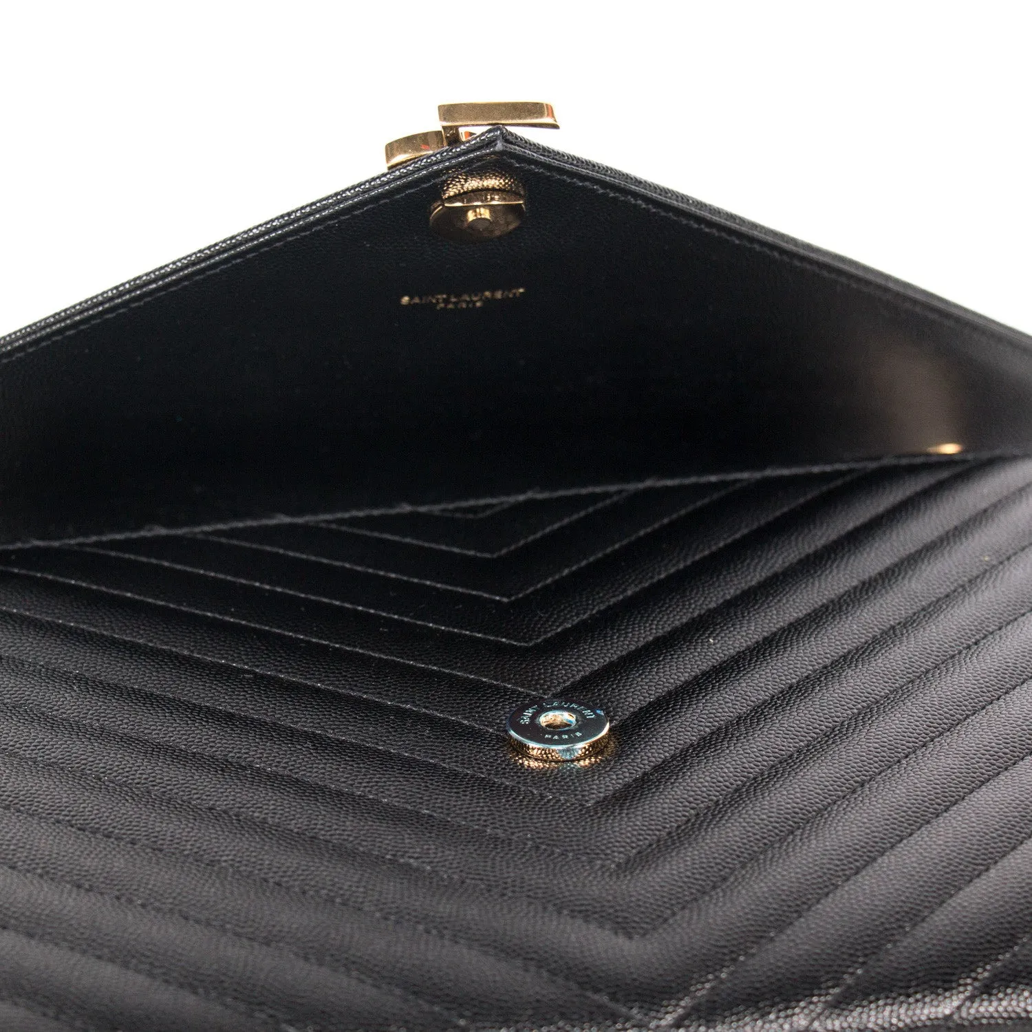 Saint Laurent Monogram Large Quilted Leather