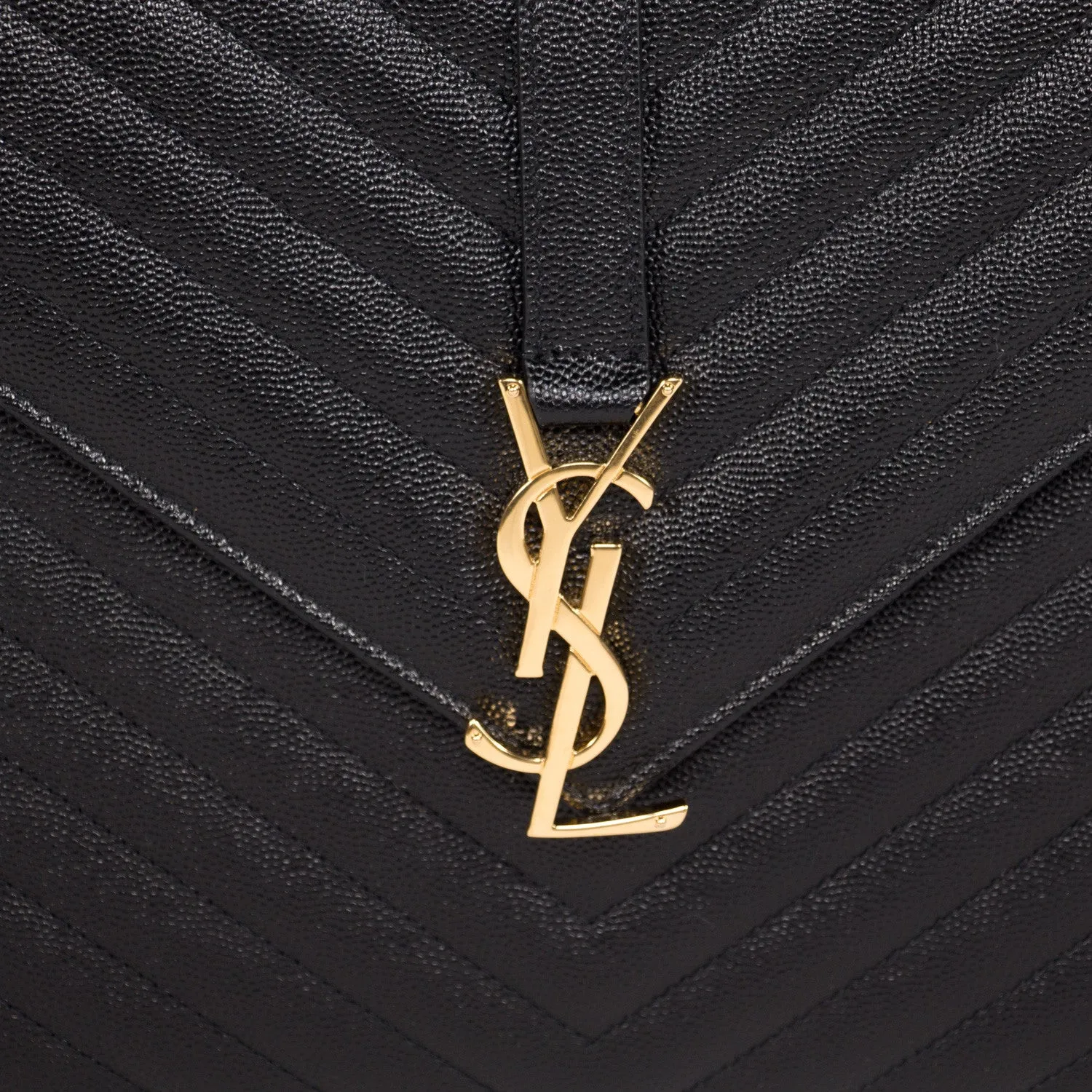 Saint Laurent Monogram Large Quilted Leather