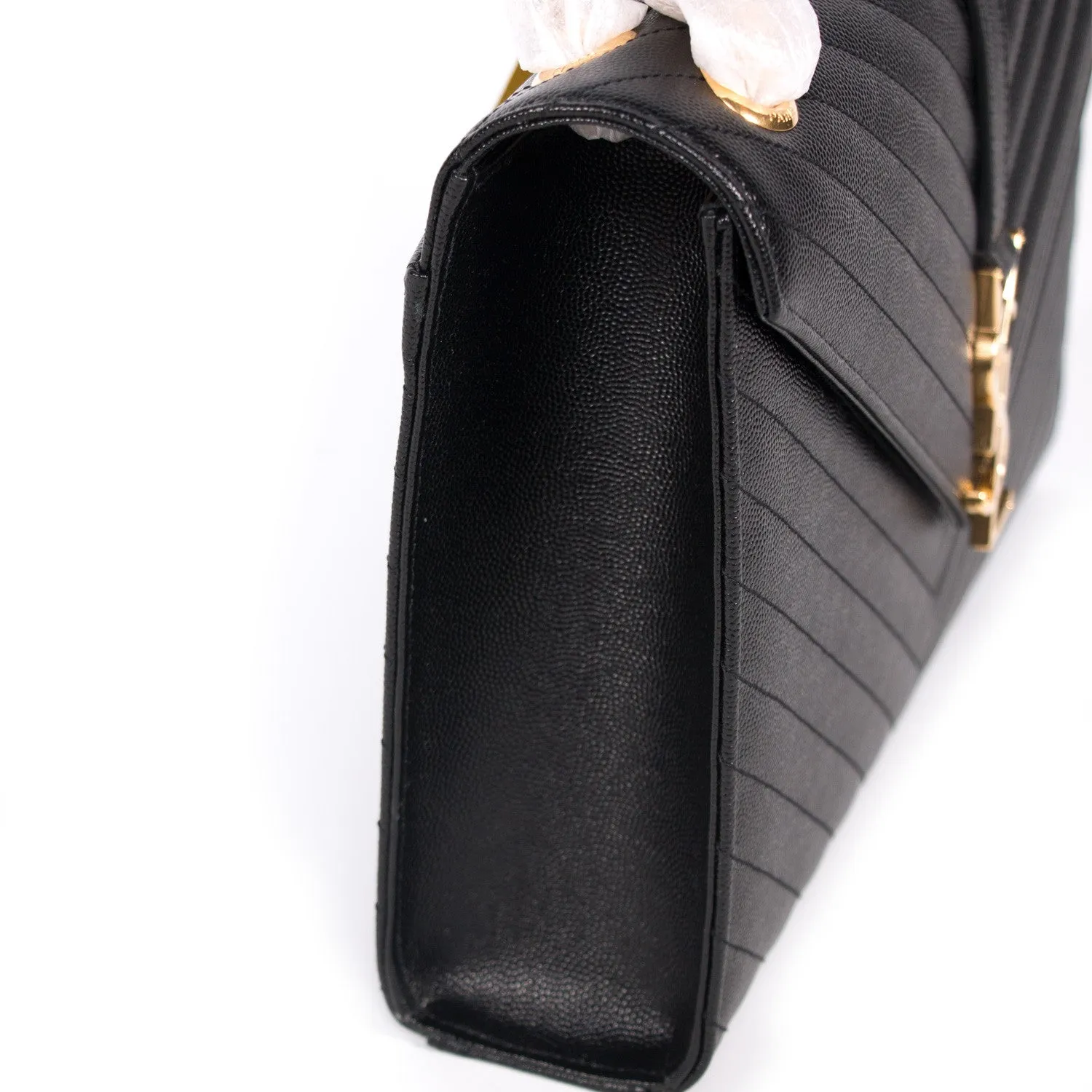Saint Laurent Monogram Large Quilted Leather