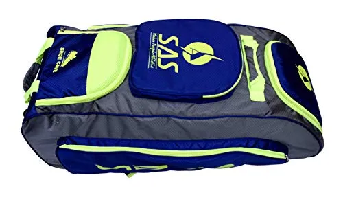 SAS SPORTS SAS Cricket Pro Wheel KIT Bag (Blue)