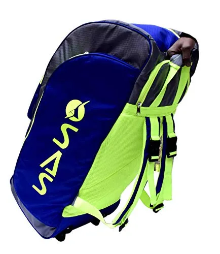 SAS SPORTS SAS Cricket Pro Wheel KIT Bag (Blue)