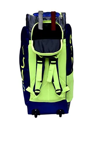 SAS SPORTS SAS Cricket Pro Wheel KIT Bag (Blue)