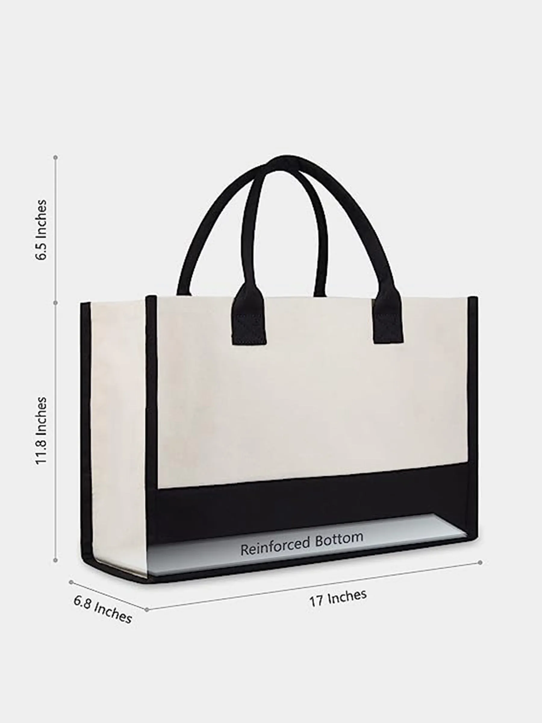 Shopping Totes Bags With Handle Garment Cotton Bag