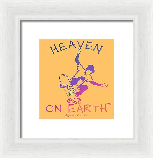 Skateboarding/skater - Framed Print