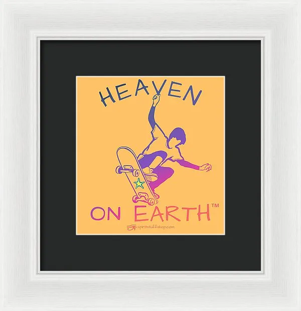 Skateboarding/skater - Framed Print