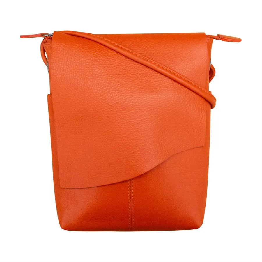 Small Crossbody With Raw Edges