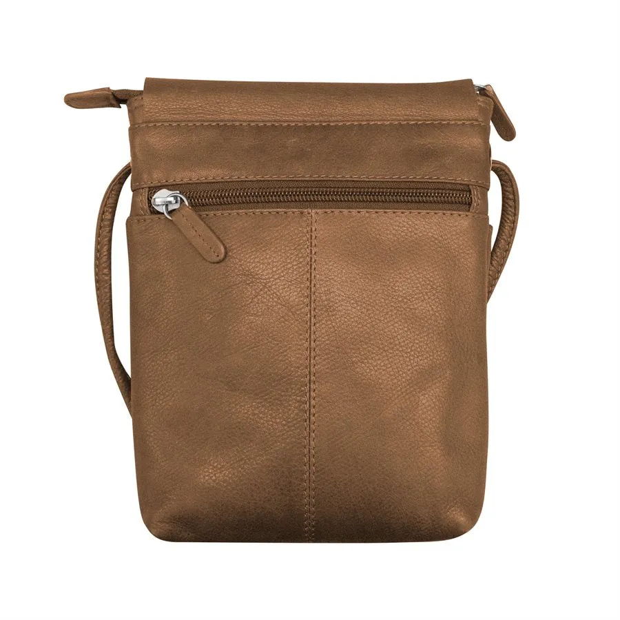 Small Crossbody With Raw Edges