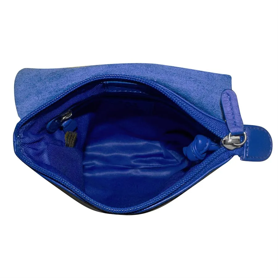 Small Crossbody With Raw Edges