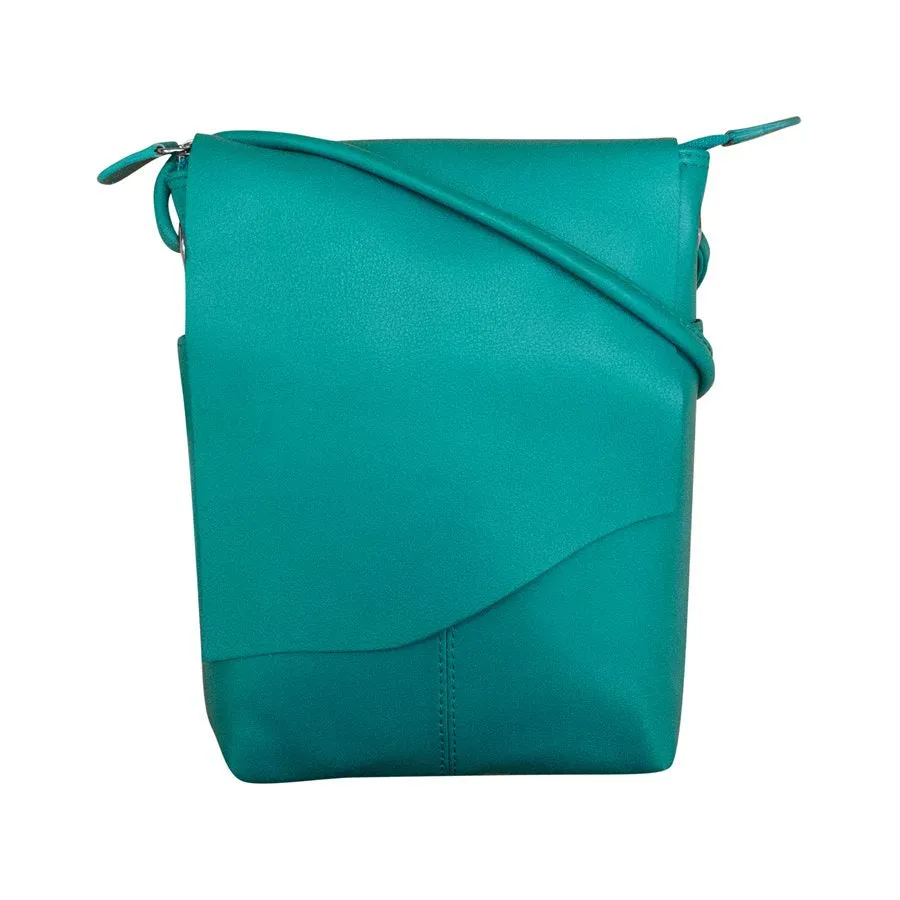 Small Crossbody With Raw Edges