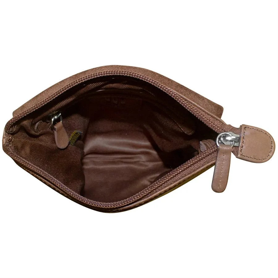 Small Crossbody With Raw Edges