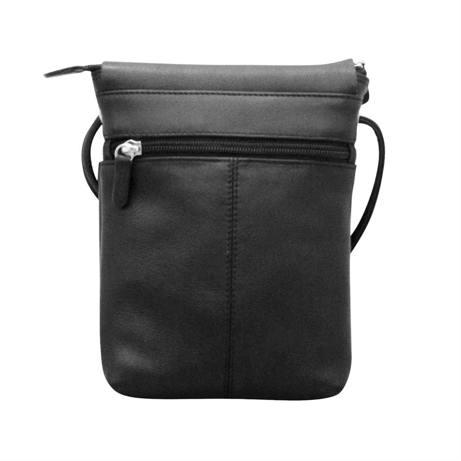 Small Crossbody With Raw Edges