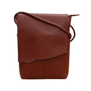 Small Crossbody With Raw Edges