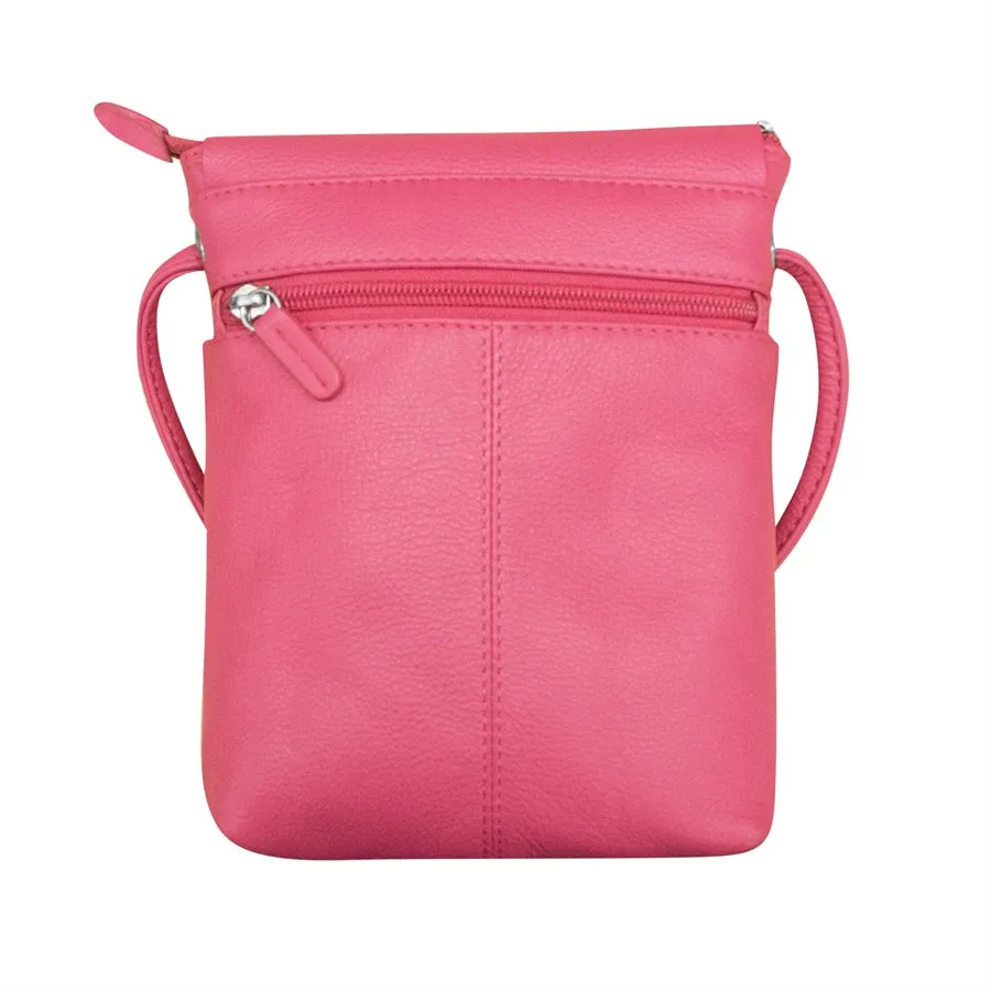 Small Crossbody With Raw Edges