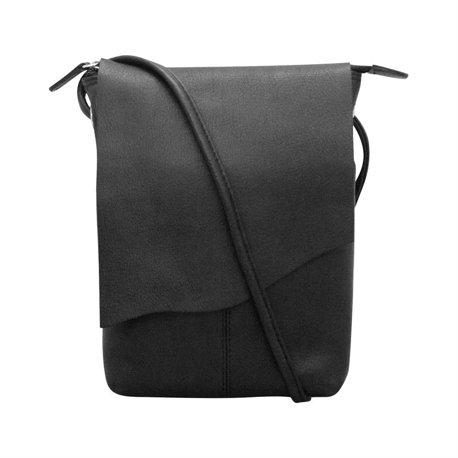Small Crossbody With Raw Edges