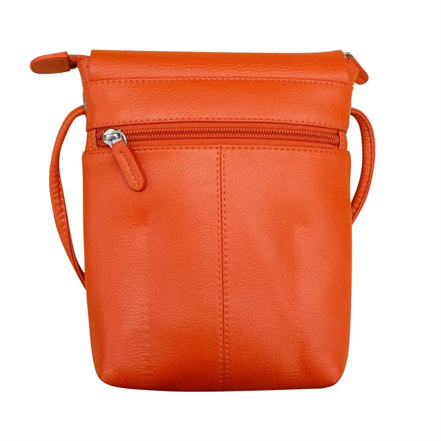 Small Crossbody With Raw Edges