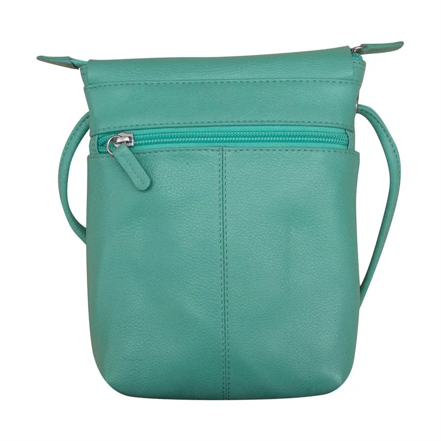Small Crossbody With Raw Edges