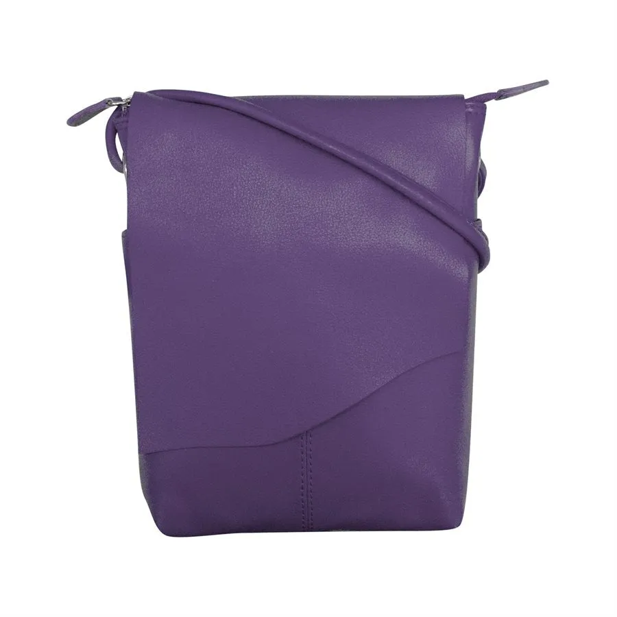 Small Crossbody With Raw Edges
