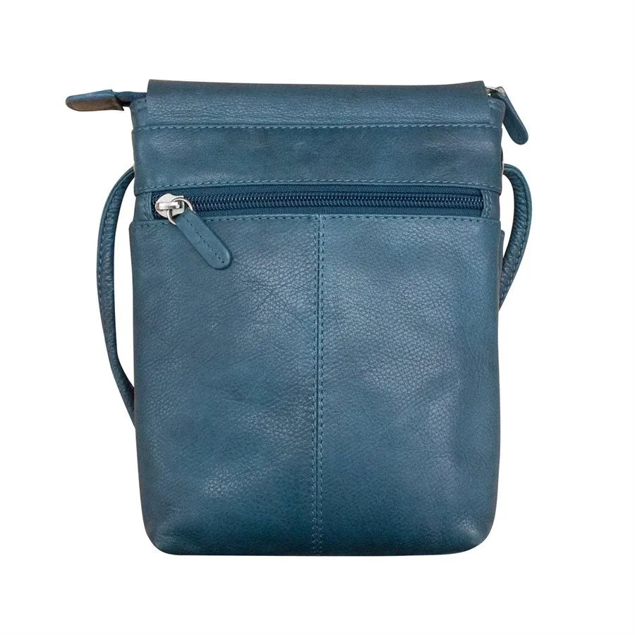 Small Crossbody With Raw Edges