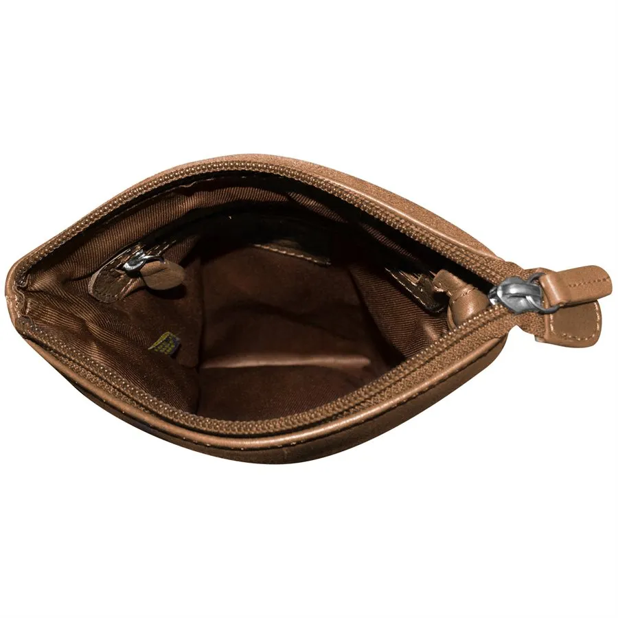 Small Crossbody With Raw Edges