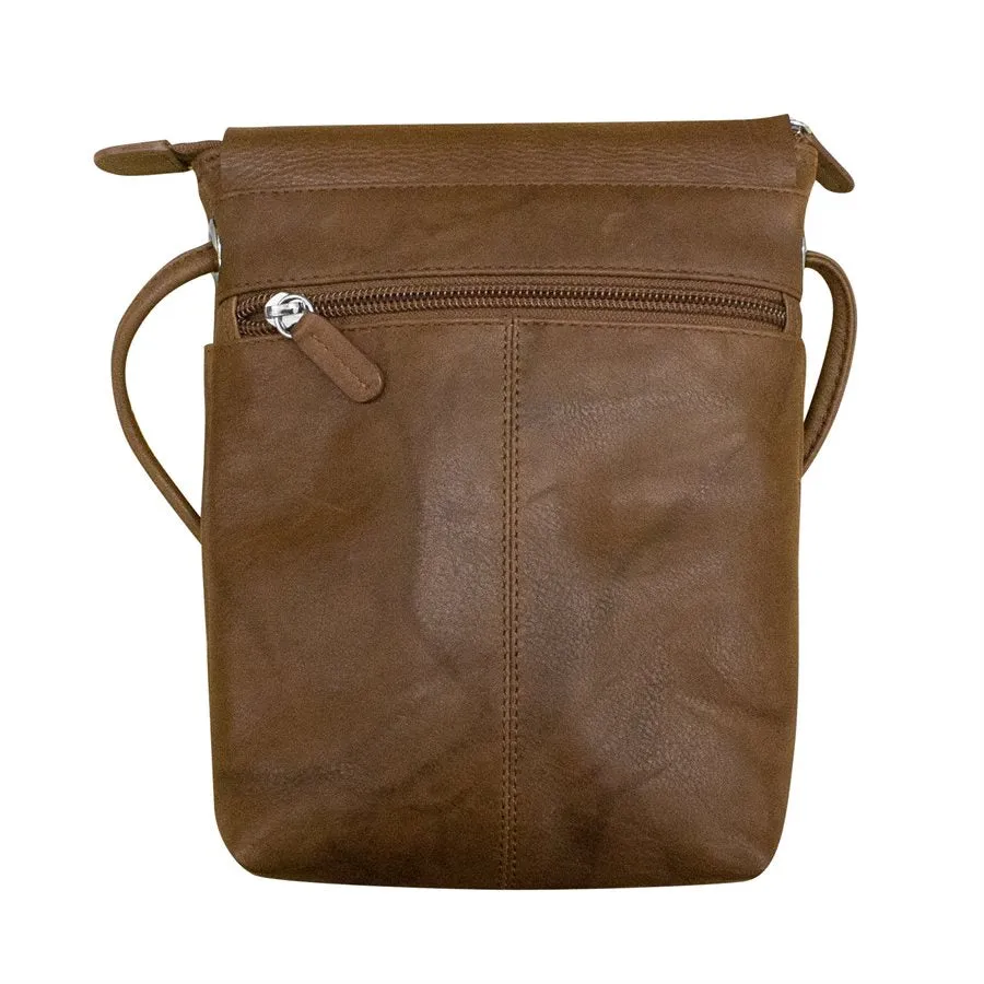Small Crossbody With Raw Edges