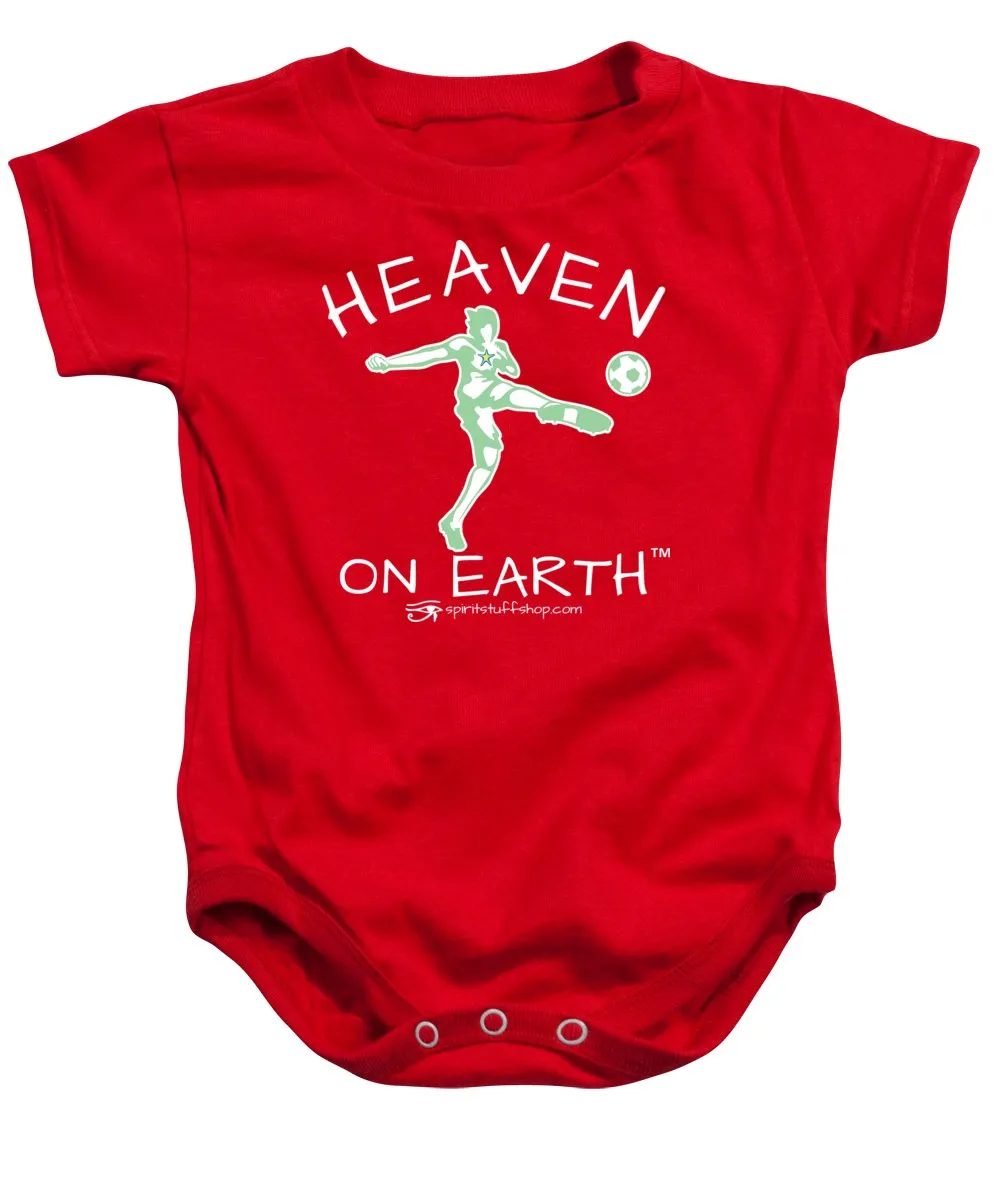Soccer Heaven On Earth - Baby Onesie