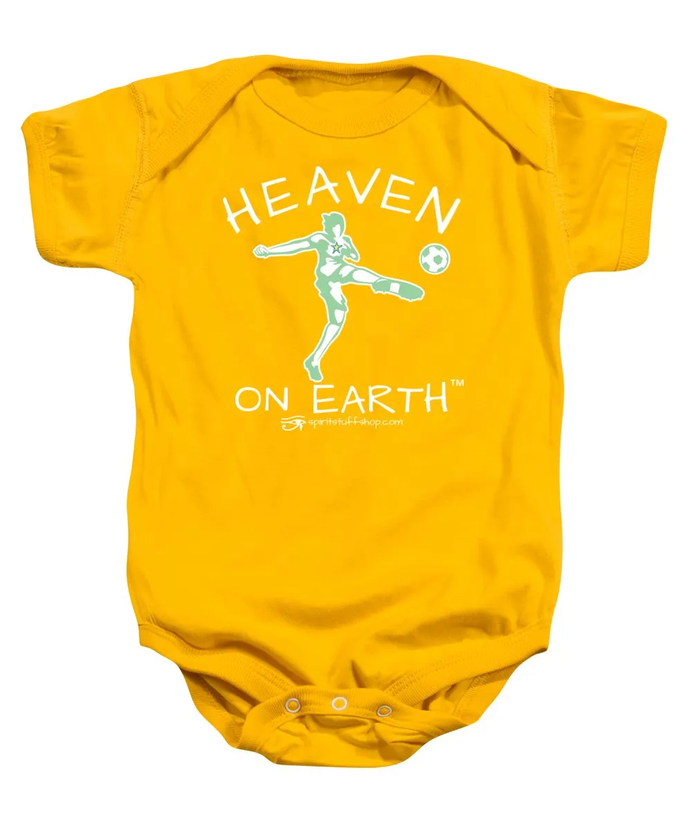 Soccer Heaven On Earth - Baby Onesie