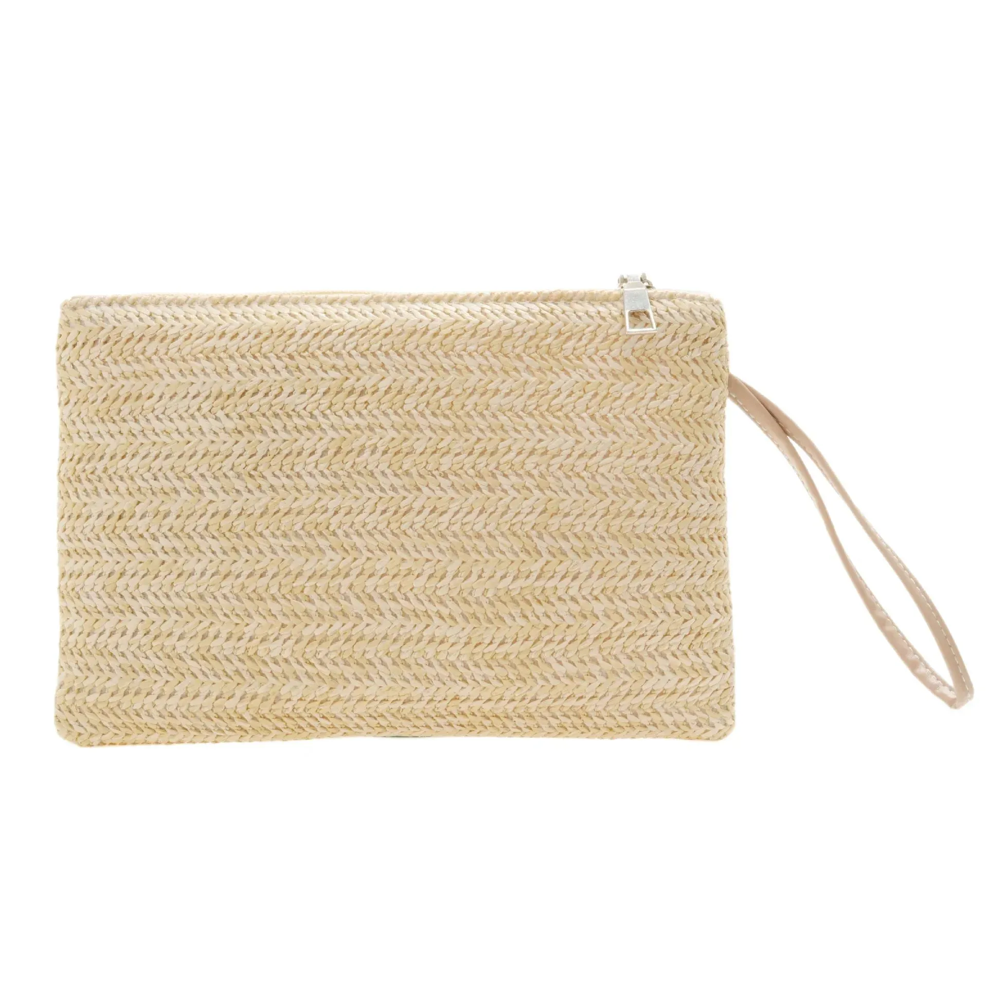 Straw Clutch Purses For Women New Summer Beach Handbags Wedding Envelope Wallet Simple Casual Shopping Bag Coin Purse