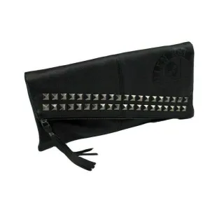 Studded Envelope Purse Clutch Handbag