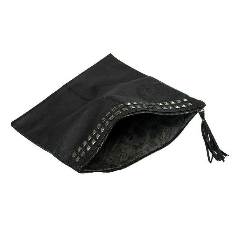 Studded Envelope Purse Clutch Handbag