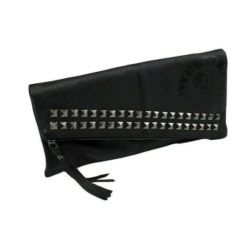 Studded Envelope Purse Clutch Handbag