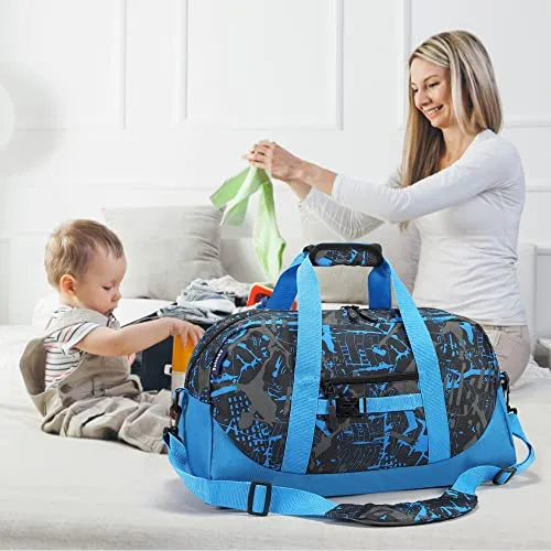 Stumdo Kids Overnighter Duffel Bags for kids, Carry-On Size